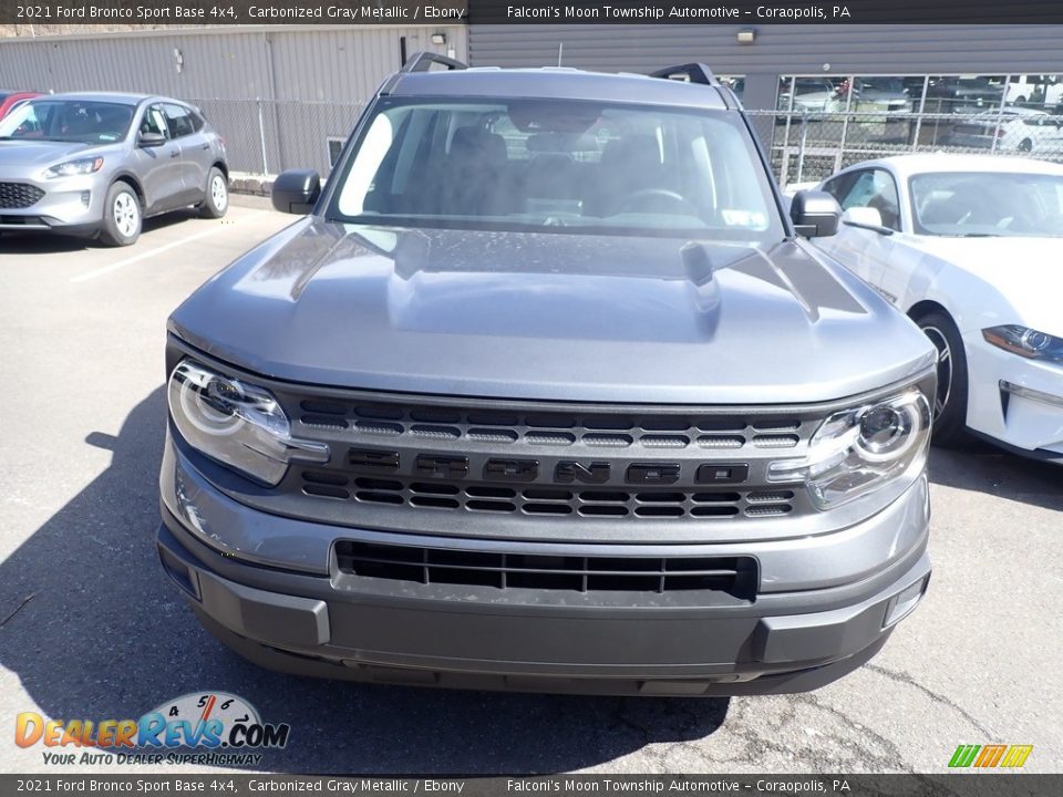 2021 Ford Bronco Sport Base 4x4 Carbonized Gray Metallic / Ebony Photo #4