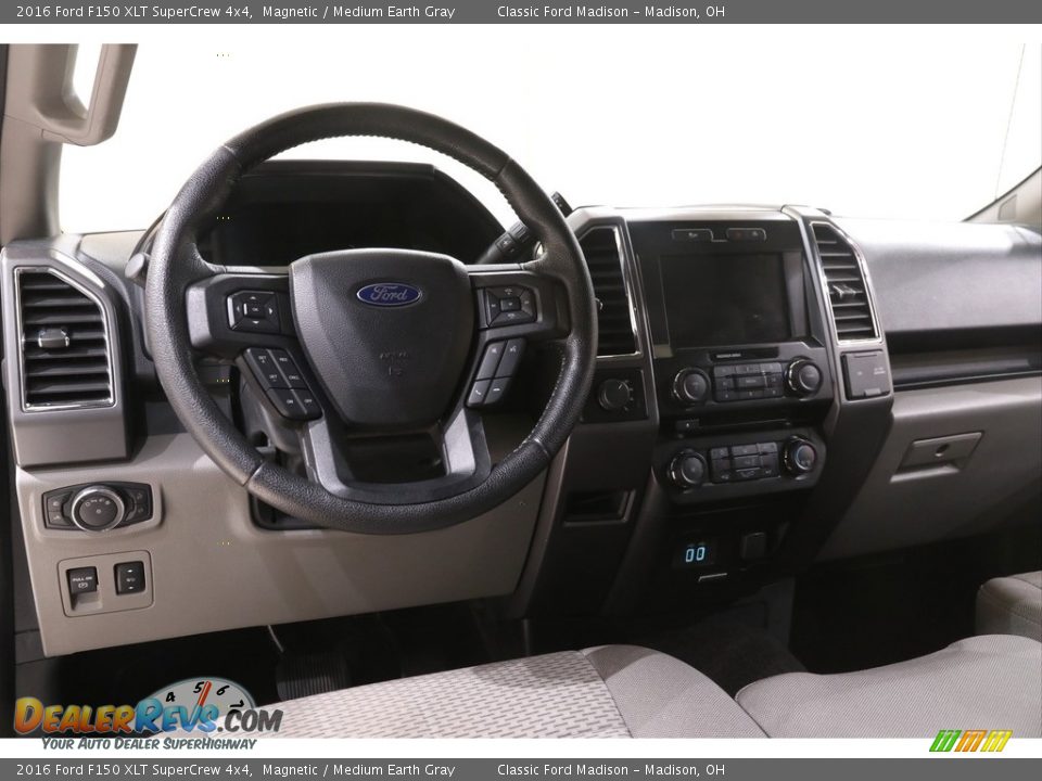 2016 Ford F150 XLT SuperCrew 4x4 Magnetic / Medium Earth Gray Photo #7