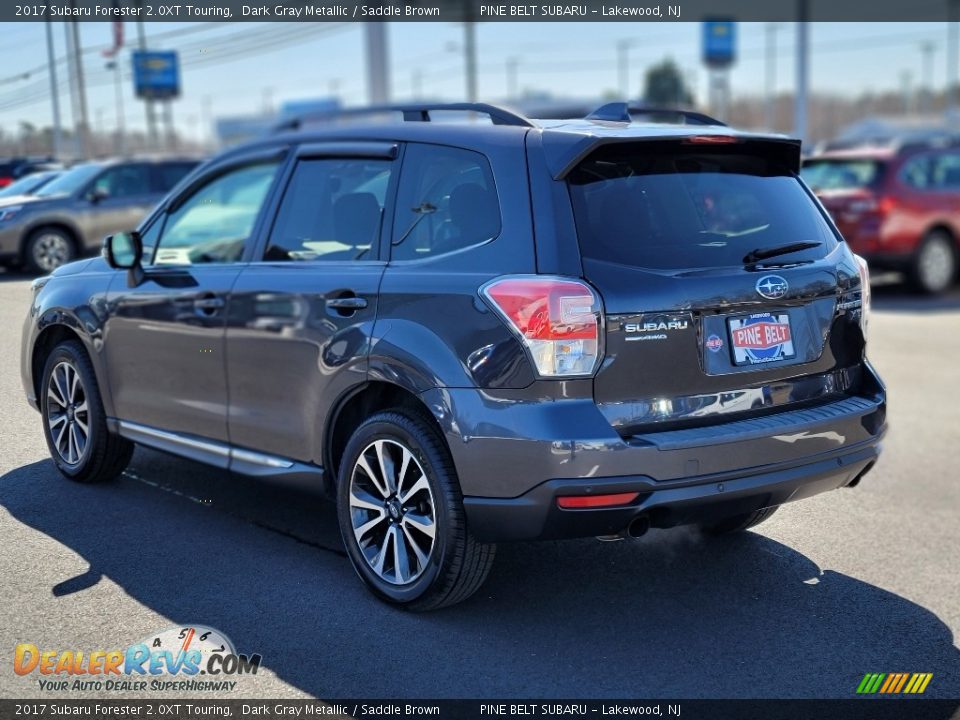 2017 Subaru Forester 2.0XT Touring Dark Gray Metallic / Saddle Brown Photo #20