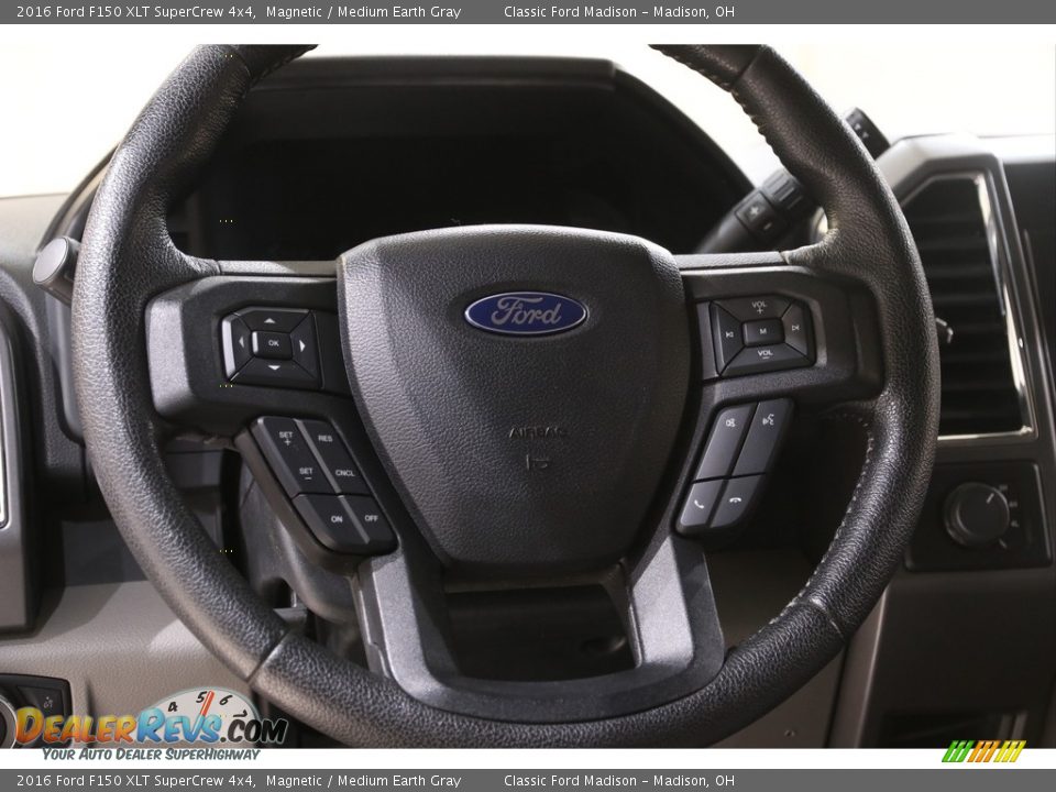 2016 Ford F150 XLT SuperCrew 4x4 Magnetic / Medium Earth Gray Photo #8