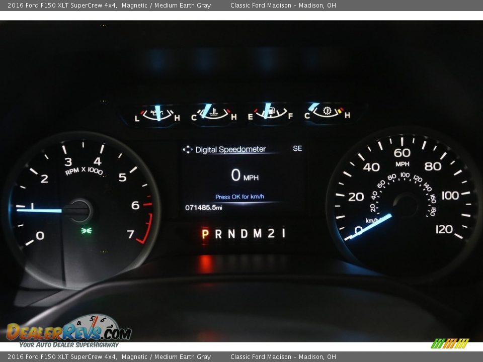 2016 Ford F150 XLT SuperCrew 4x4 Magnetic / Medium Earth Gray Photo #9