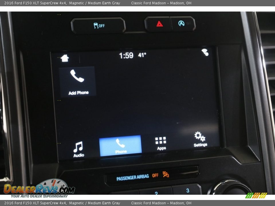 2016 Ford F150 XLT SuperCrew 4x4 Magnetic / Medium Earth Gray Photo #12