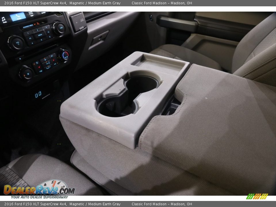 2016 Ford F150 XLT SuperCrew 4x4 Magnetic / Medium Earth Gray Photo #15