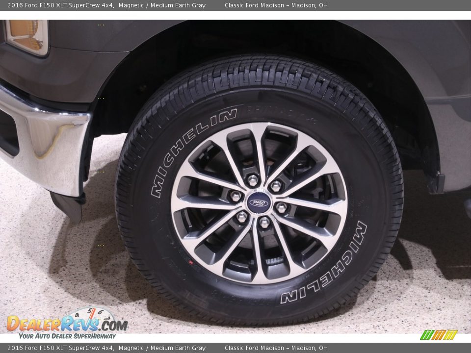 2016 Ford F150 XLT SuperCrew 4x4 Magnetic / Medium Earth Gray Photo #21