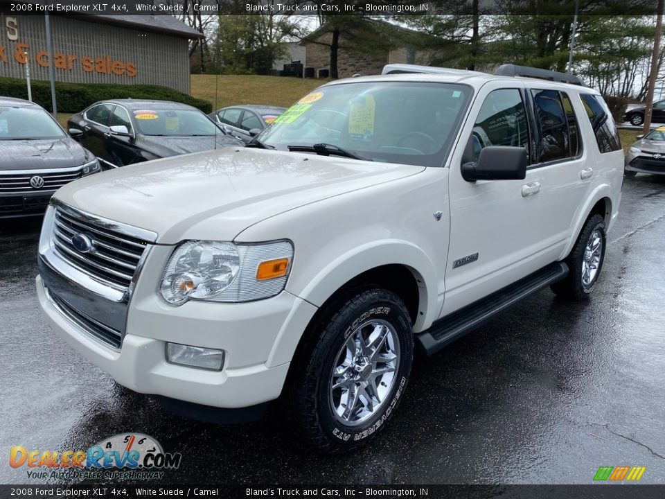 Front 3/4 View of 2008 Ford Explorer XLT 4x4 Photo #2