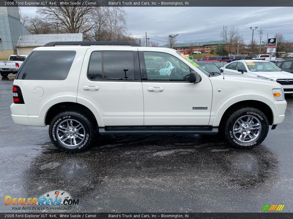 White Suede 2008 Ford Explorer XLT 4x4 Photo #5