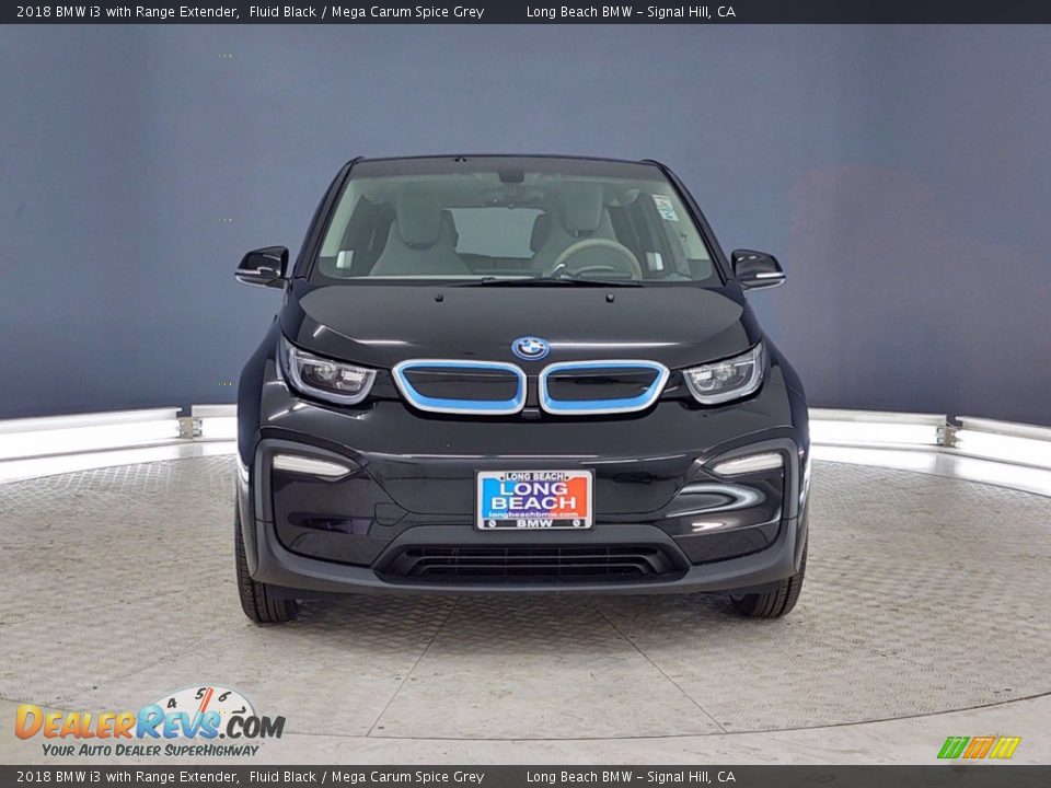 2018 BMW i3 with Range Extender Fluid Black / Mega Carum Spice Grey Photo #2