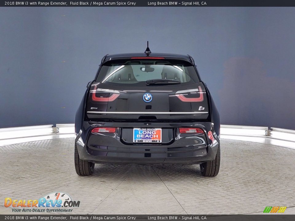 2018 BMW i3 with Range Extender Fluid Black / Mega Carum Spice Grey Photo #4