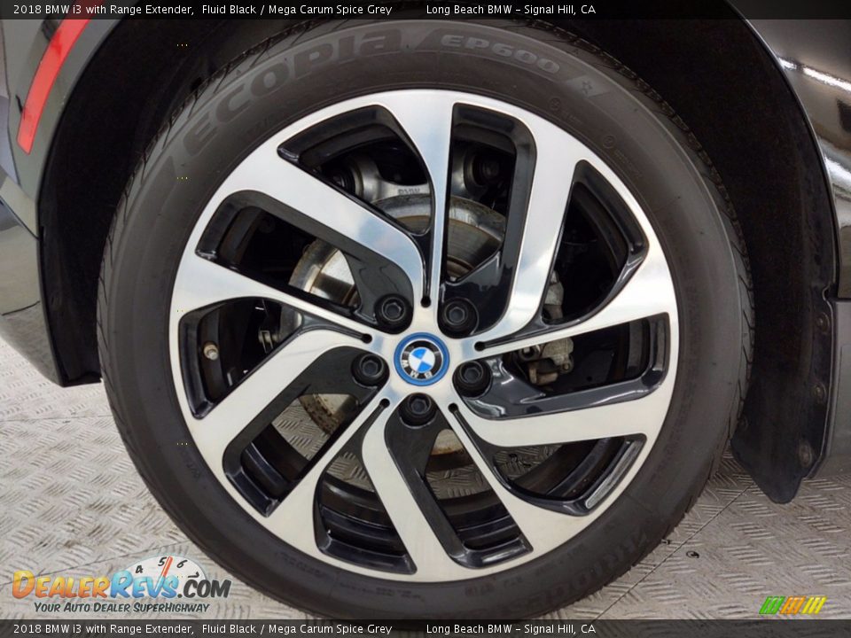 2018 BMW i3 with Range Extender Fluid Black / Mega Carum Spice Grey Photo #6