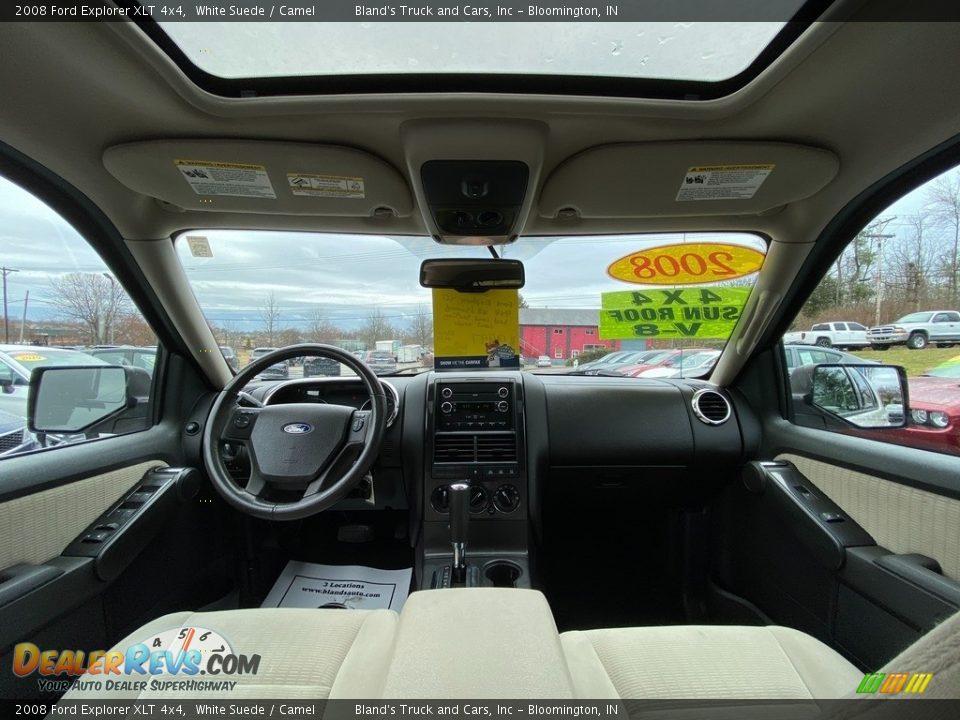 Camel Interior - 2008 Ford Explorer XLT 4x4 Photo #15