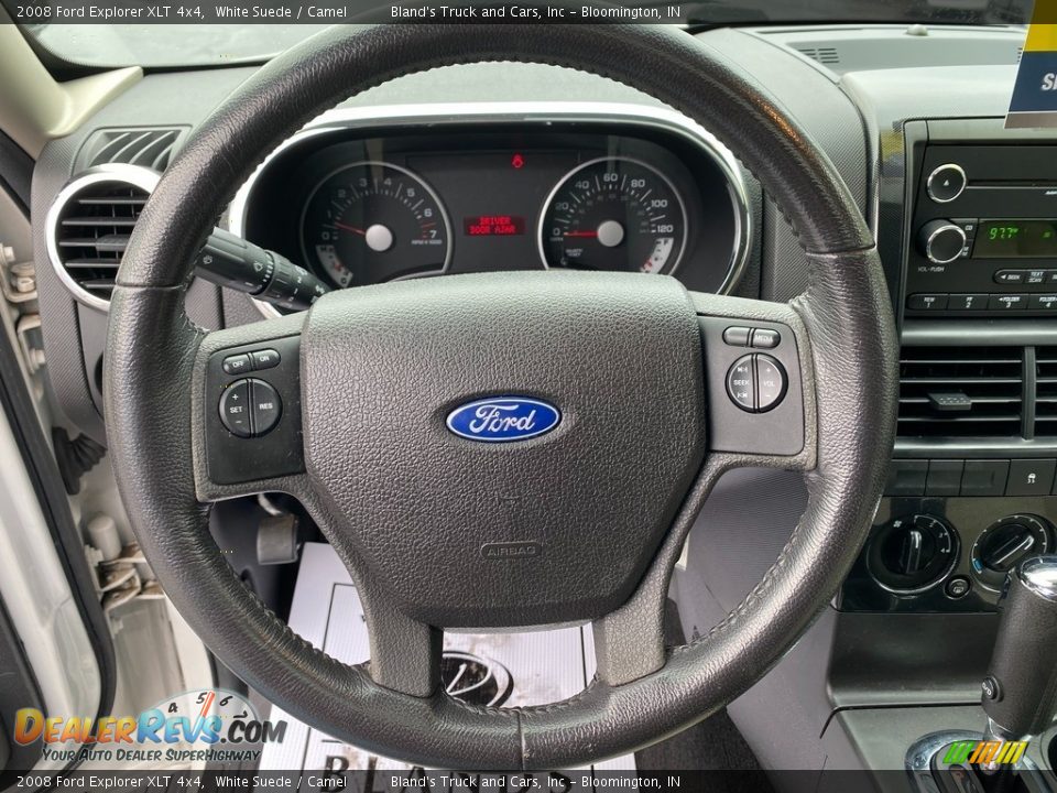 2008 Ford Explorer XLT 4x4 Steering Wheel Photo #16