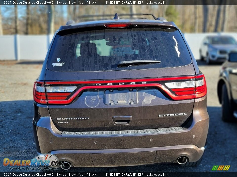 2017 Dodge Durango Citadel AWD Bomber Brown Pearl / Black Photo #4