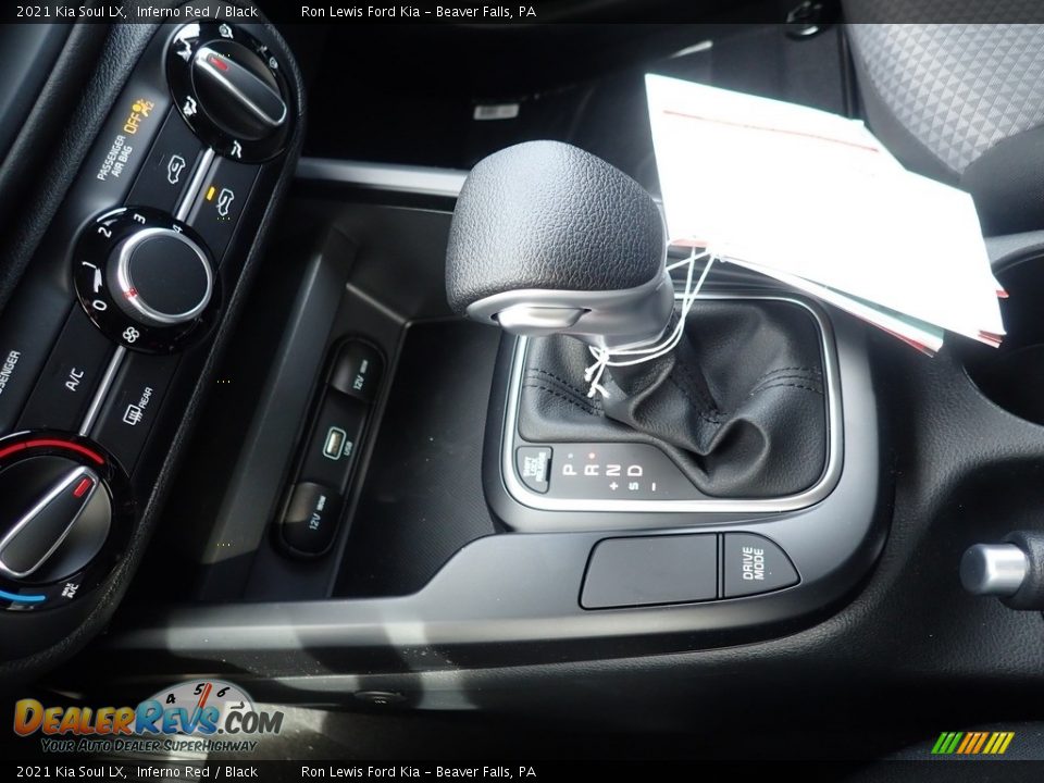 2021 Kia Soul LX Inferno Red / Black Photo #20