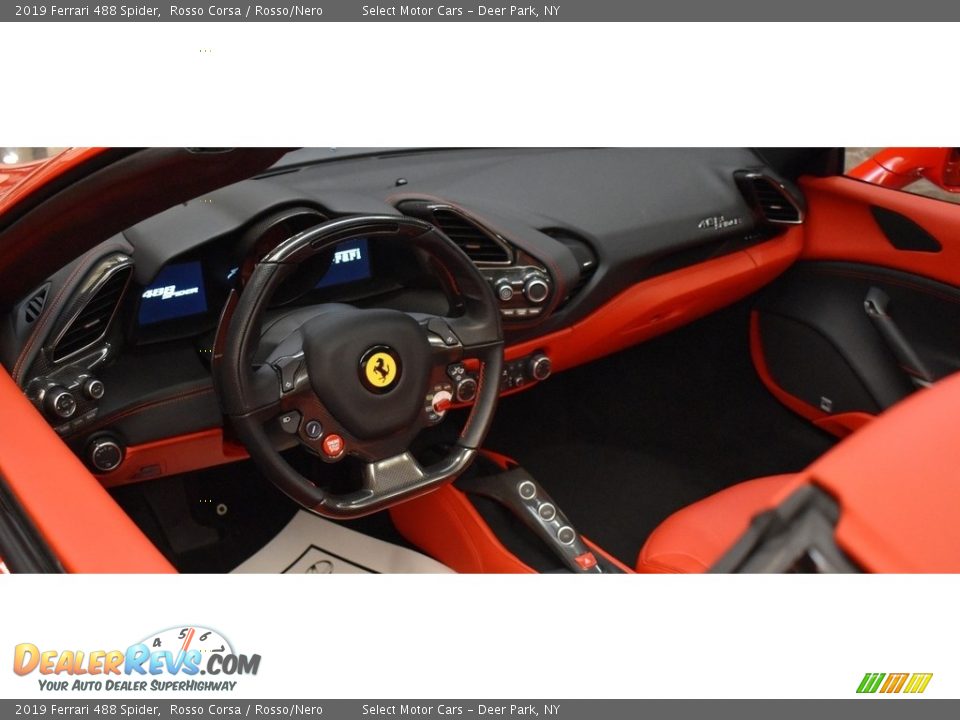 2019 Ferrari 488 Spider Rosso Corsa / Rosso/Nero Photo #18