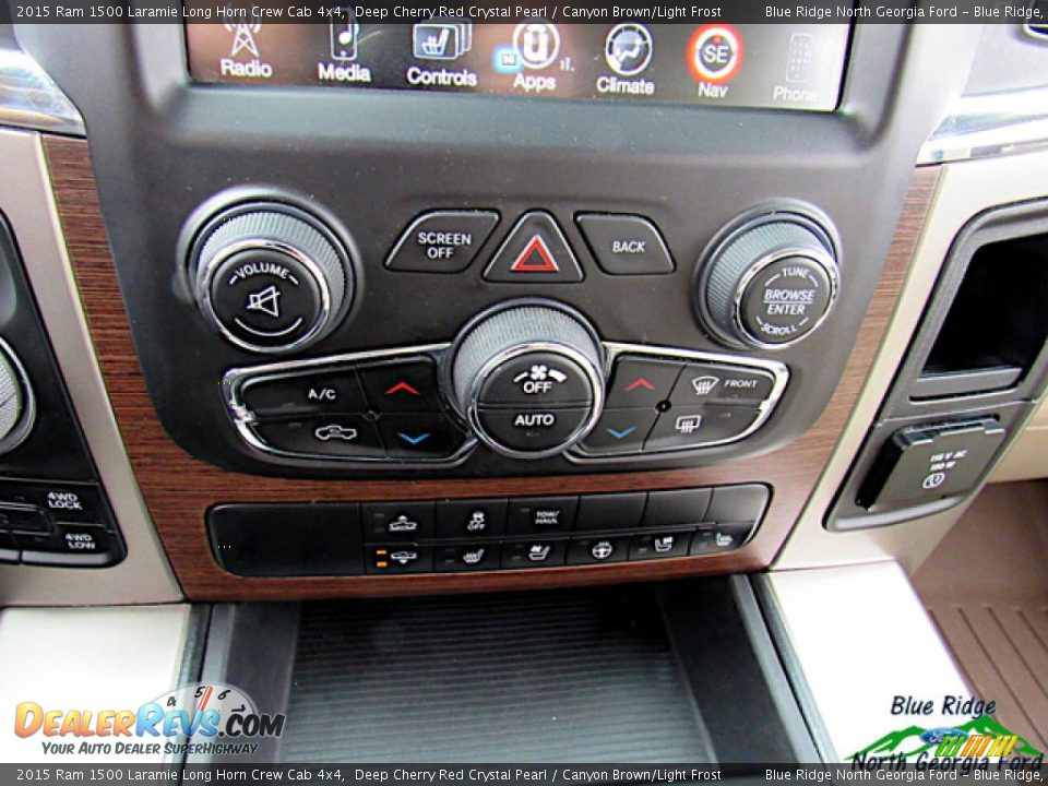 Controls of 2015 Ram 1500 Laramie Long Horn Crew Cab 4x4 Photo #21