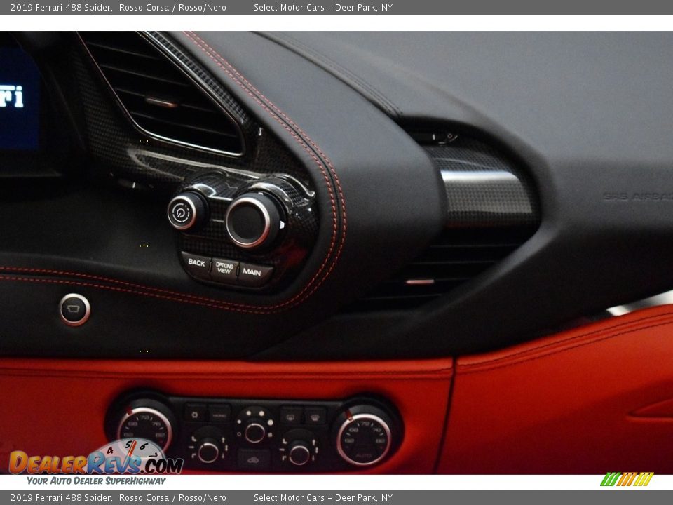Controls of 2019 Ferrari 488 Spider Photo #26