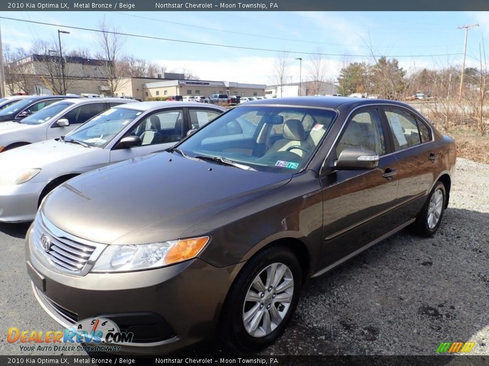 2010 Kia Optima LX Metal Bronze / Beige Photo #1