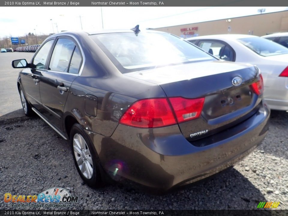 2010 Kia Optima LX Metal Bronze / Beige Photo #2