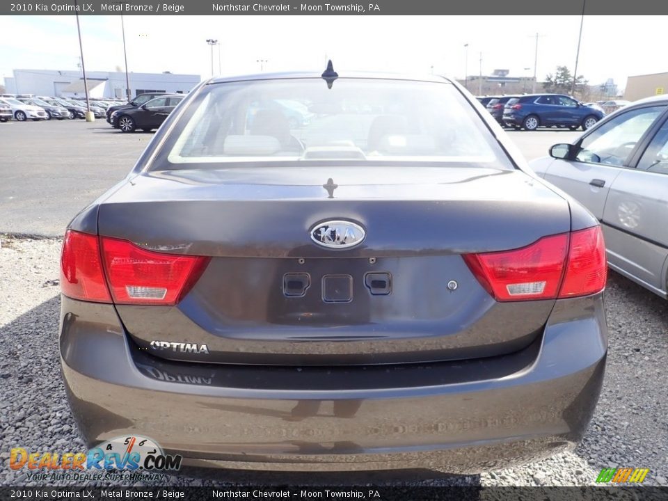 2010 Kia Optima LX Metal Bronze / Beige Photo #3