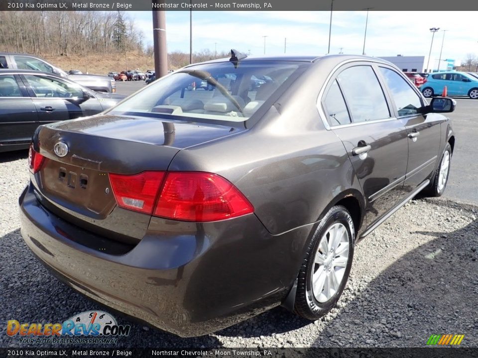 2010 Kia Optima LX Metal Bronze / Beige Photo #4