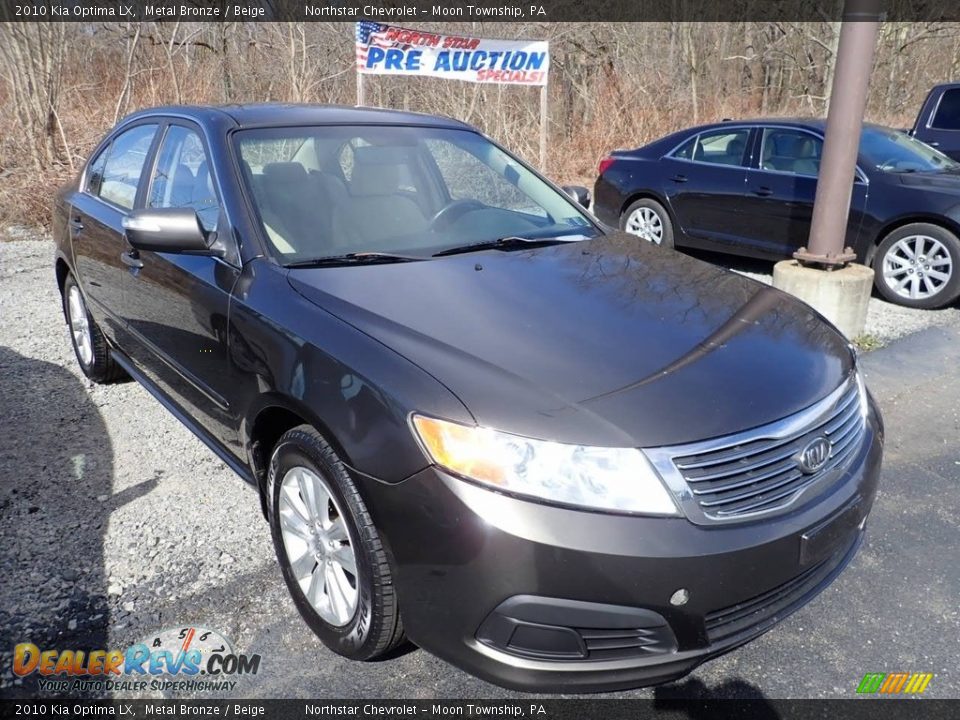 2010 Kia Optima LX Metal Bronze / Beige Photo #5