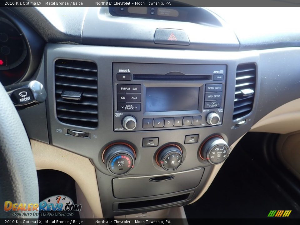 2010 Kia Optima LX Metal Bronze / Beige Photo #14