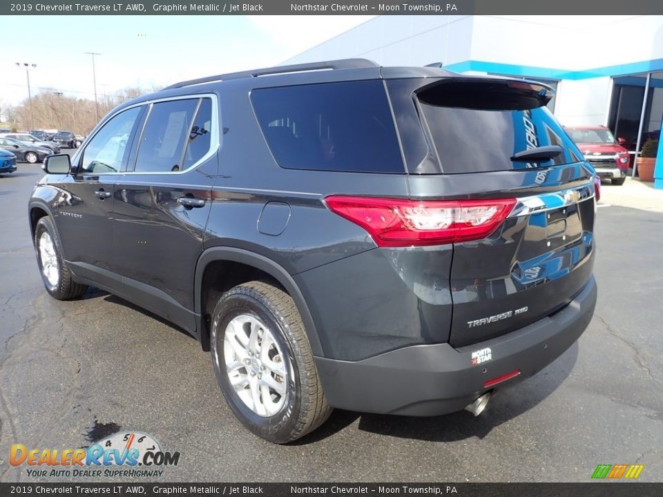 2019 Chevrolet Traverse LT AWD Graphite Metallic / Jet Black Photo #4