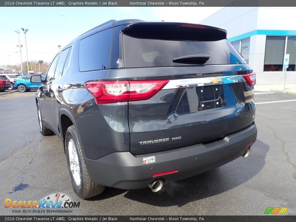 2019 Chevrolet Traverse LT AWD Graphite Metallic / Jet Black Photo #5