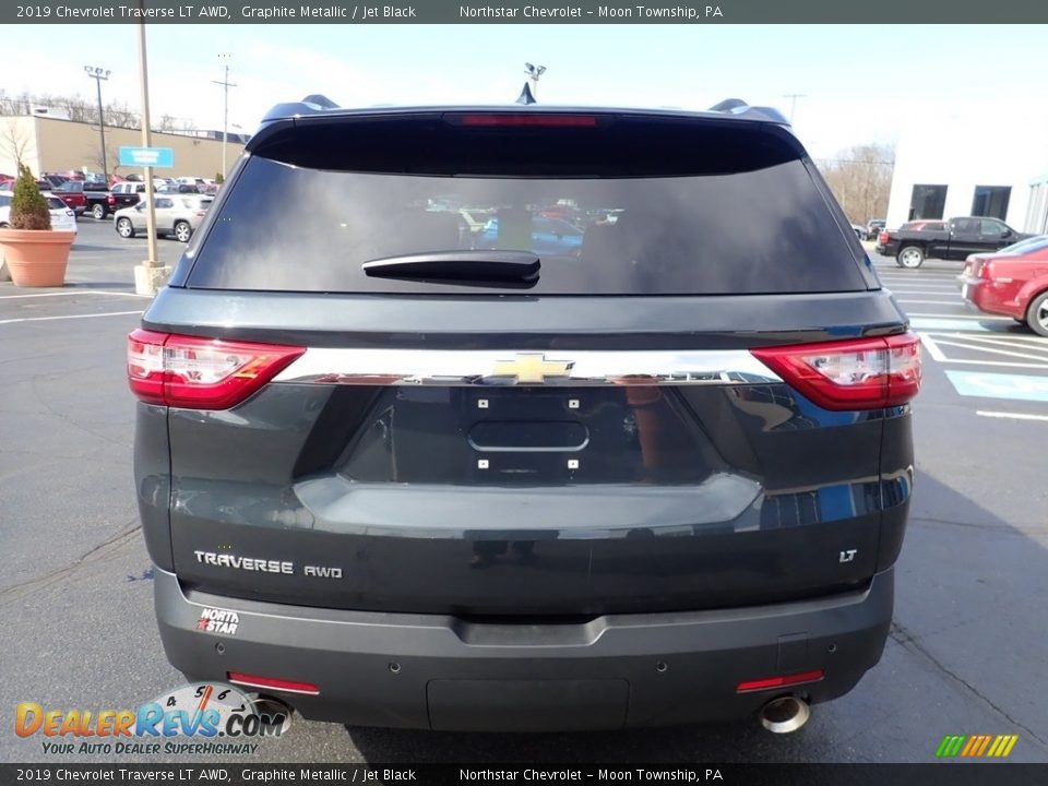 2019 Chevrolet Traverse LT AWD Graphite Metallic / Jet Black Photo #6