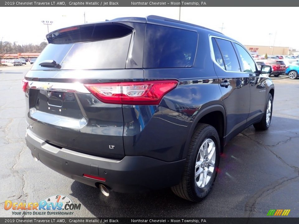 2019 Chevrolet Traverse LT AWD Graphite Metallic / Jet Black Photo #8