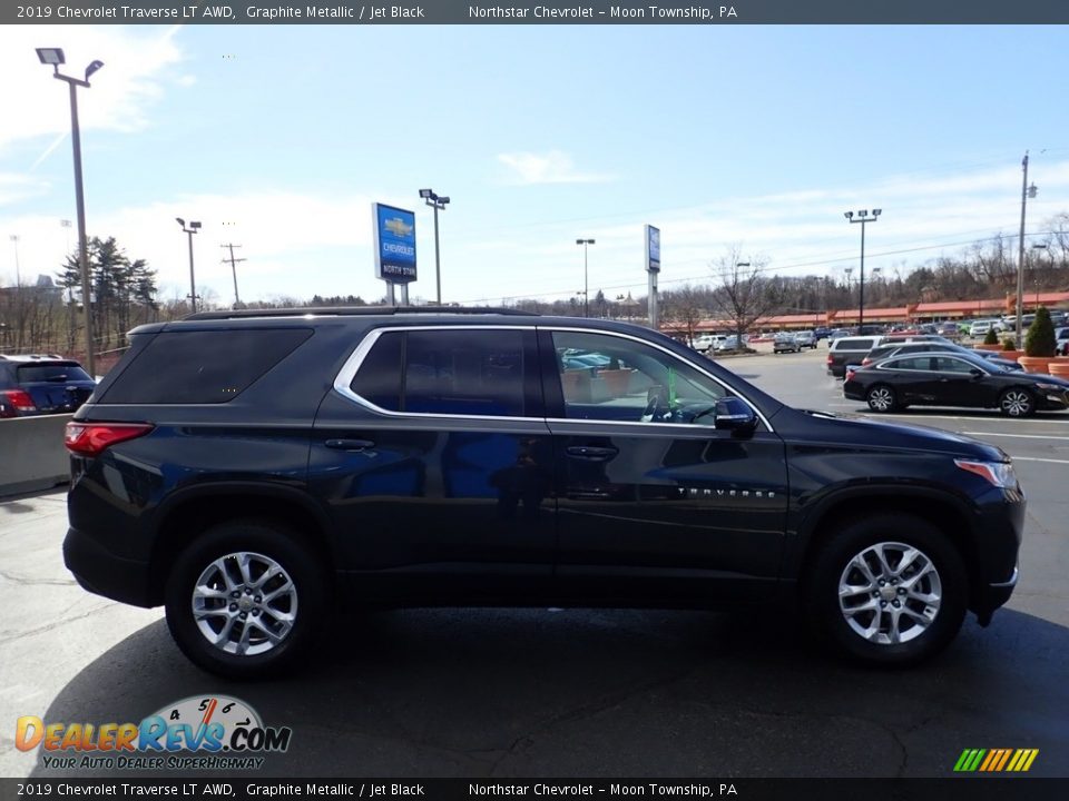 2019 Chevrolet Traverse LT AWD Graphite Metallic / Jet Black Photo #10