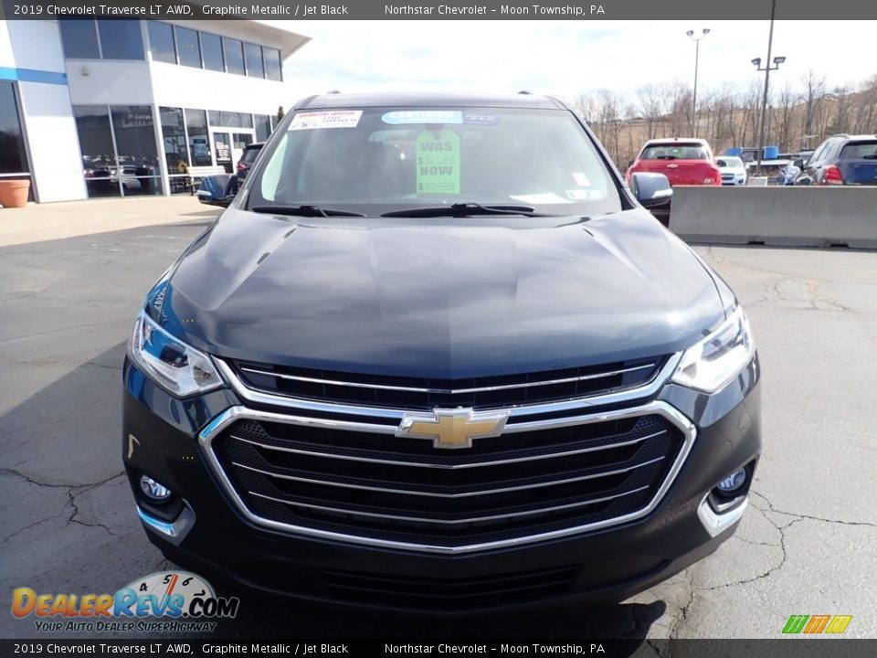 2019 Chevrolet Traverse LT AWD Graphite Metallic / Jet Black Photo #13