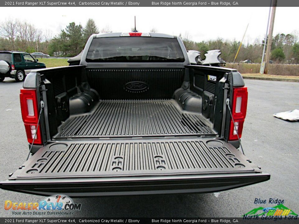 2021 Ford Ranger XLT SuperCrew 4x4 Carbonized Gray Metallic / Ebony Photo #14