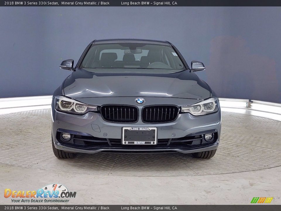 2018 BMW 3 Series 330i Sedan Mineral Grey Metallic / Black Photo #2