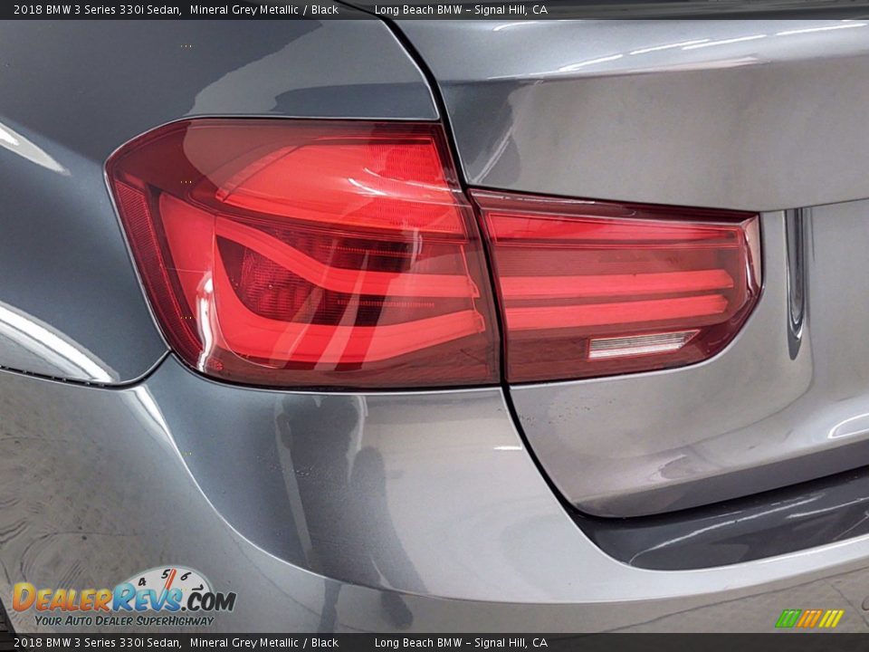 2018 BMW 3 Series 330i Sedan Mineral Grey Metallic / Black Photo #9
