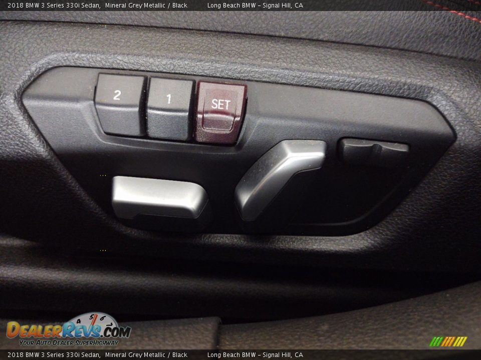 2018 BMW 3 Series 330i Sedan Mineral Grey Metallic / Black Photo #14