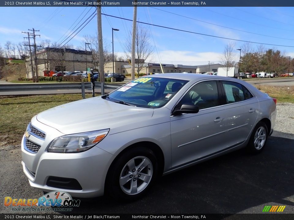 2013 Chevrolet Malibu LS Silver Ice Metallic / Jet Black/Titanium Photo #1