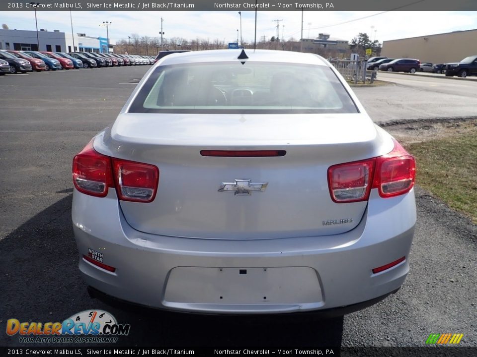 2013 Chevrolet Malibu LS Silver Ice Metallic / Jet Black/Titanium Photo #3