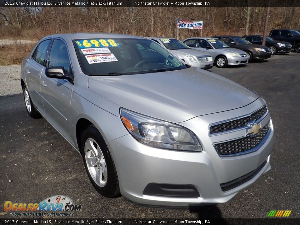 2013 Chevrolet Malibu LS Silver Ice Metallic / Jet Black/Titanium Photo #5