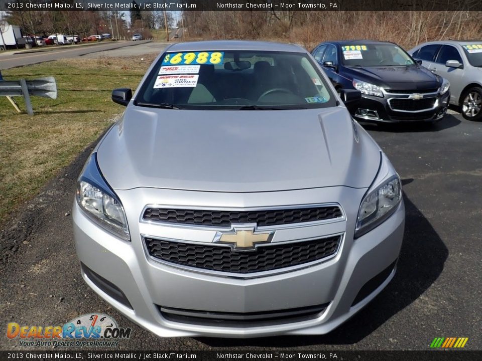 2013 Chevrolet Malibu LS Silver Ice Metallic / Jet Black/Titanium Photo #6