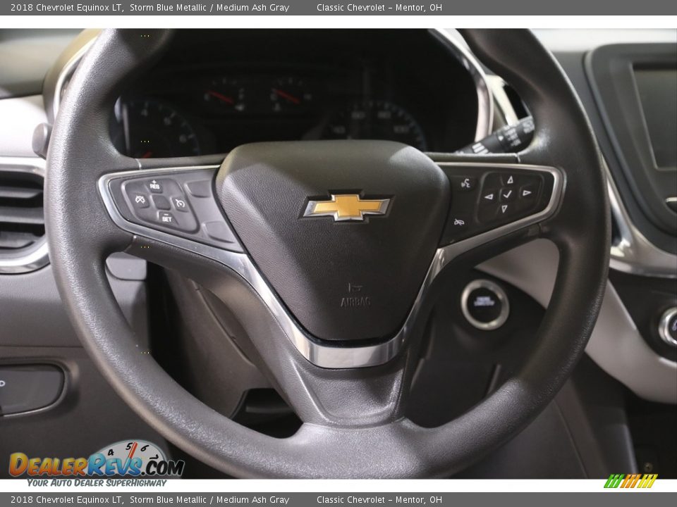 2018 Chevrolet Equinox LT Storm Blue Metallic / Medium Ash Gray Photo #7