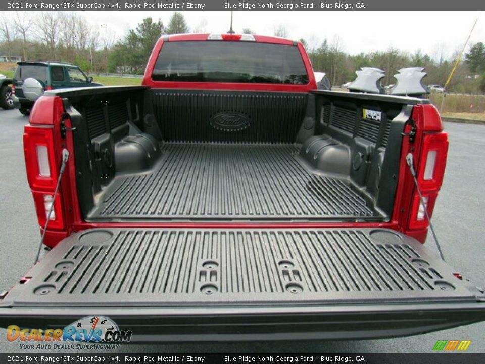 2021 Ford Ranger STX SuperCab 4x4 Rapid Red Metallic / Ebony Photo #17