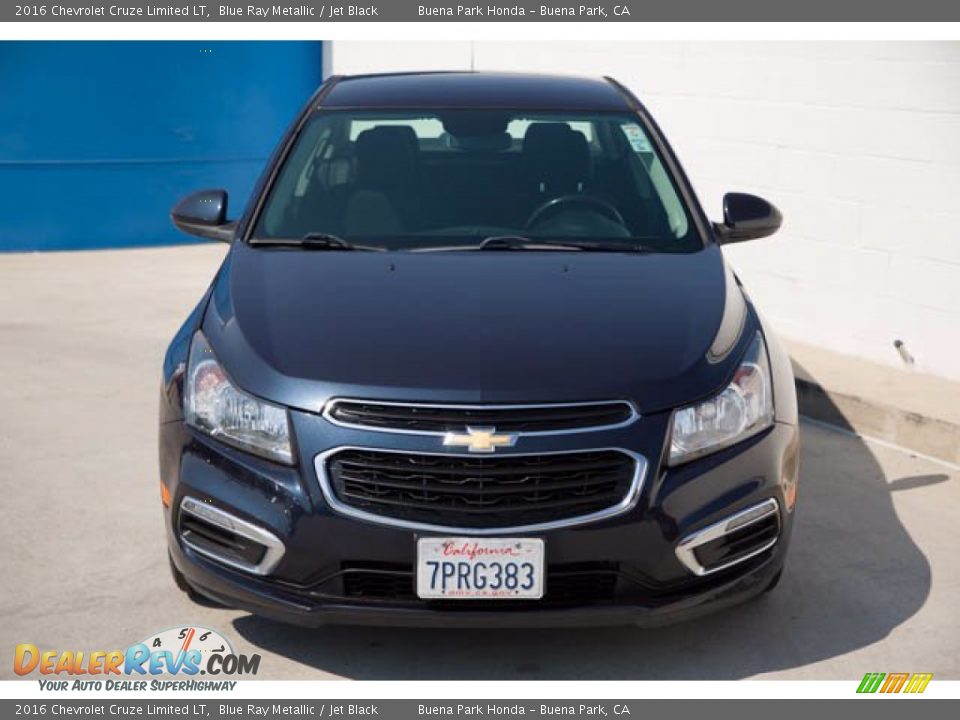 2016 Chevrolet Cruze Limited LT Blue Ray Metallic / Jet Black Photo #7