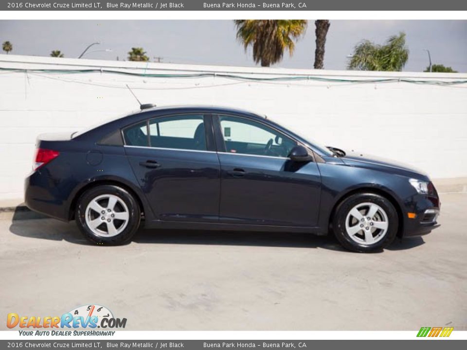 2016 Chevrolet Cruze Limited LT Blue Ray Metallic / Jet Black Photo #12