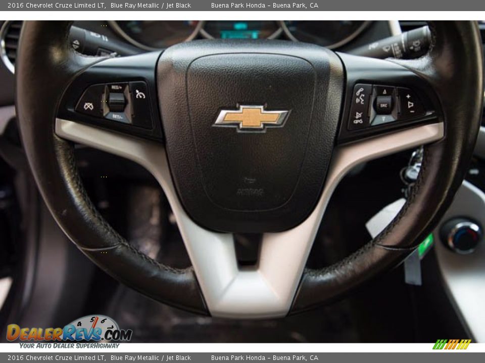 2016 Chevrolet Cruze Limited LT Blue Ray Metallic / Jet Black Photo #13