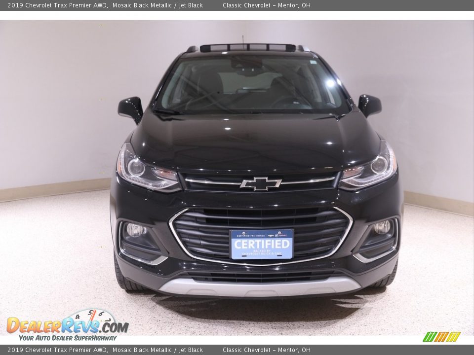 2019 Chevrolet Trax Premier AWD Mosaic Black Metallic / Jet Black Photo #2