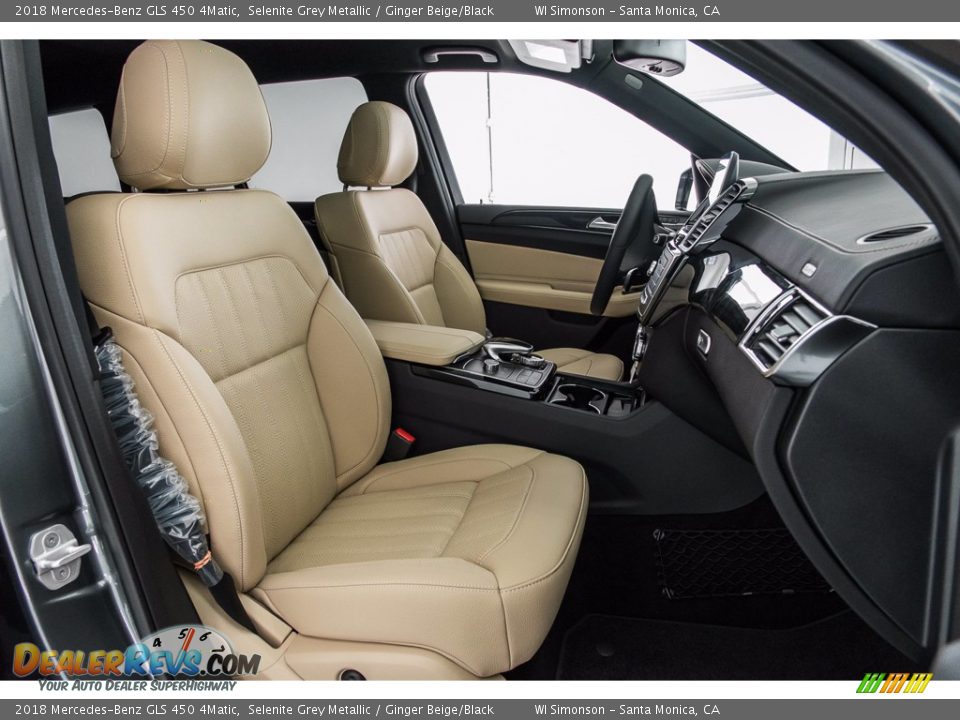 Front Seat of 2018 Mercedes-Benz GLS 450 4Matic Photo #2