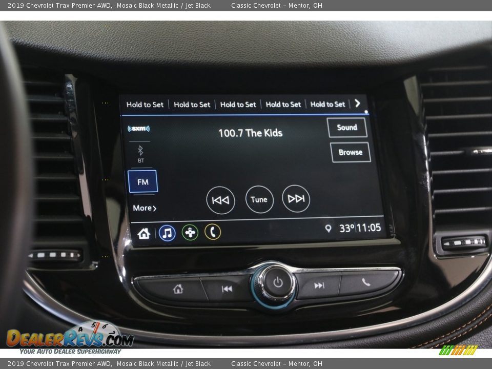 Controls of 2019 Chevrolet Trax Premier AWD Photo #10