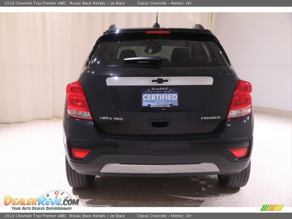 2019 Chevrolet Trax Premier AWD Mosaic Black Metallic / Jet Black Photo #16