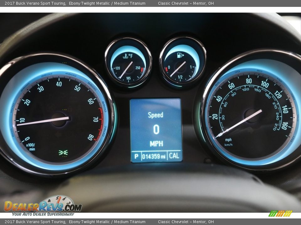 2017 Buick Verano Sport Touring Gauges Photo #8